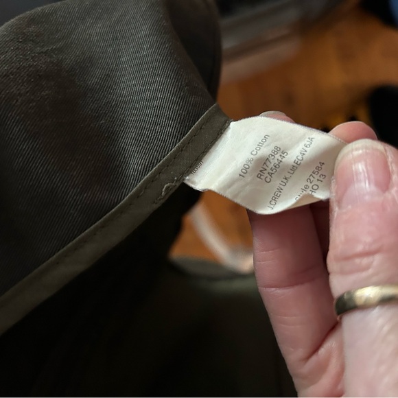 J. Crew Relaxed Boyfriend Field Jacket Color Weathered Chocolate Brown Size M - Picture 8 of 14